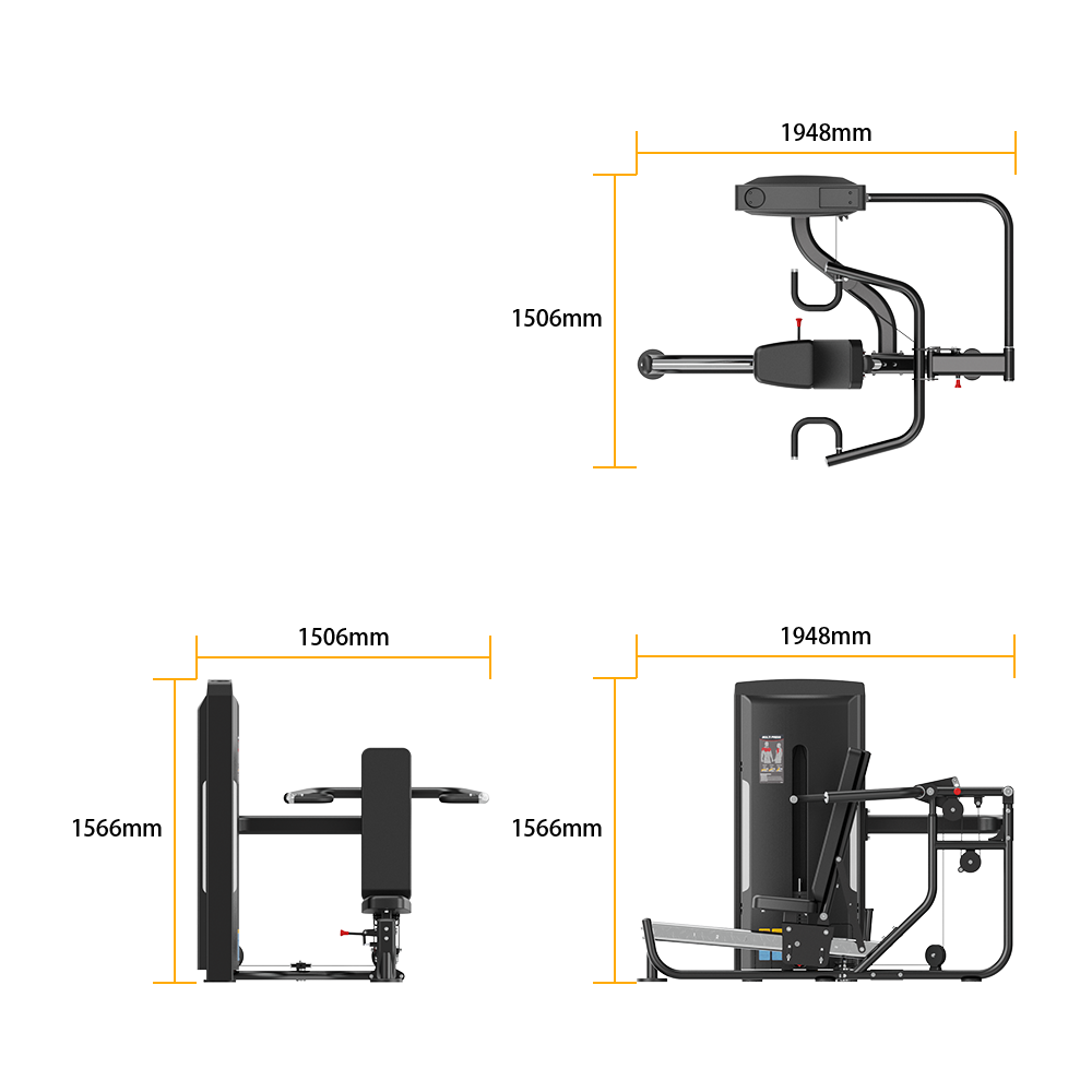 DH020 FULL POWER RACK specifications